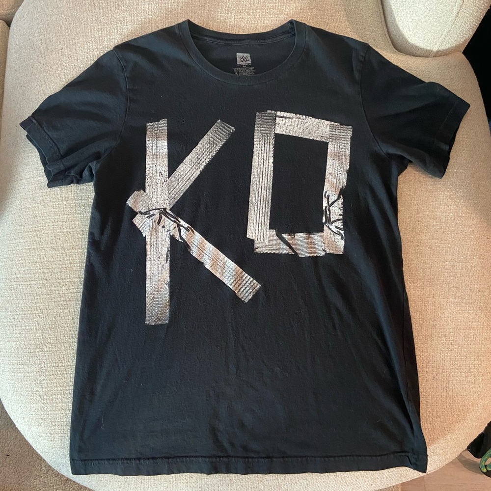 WWE Black KO Graphic Tee for Kids